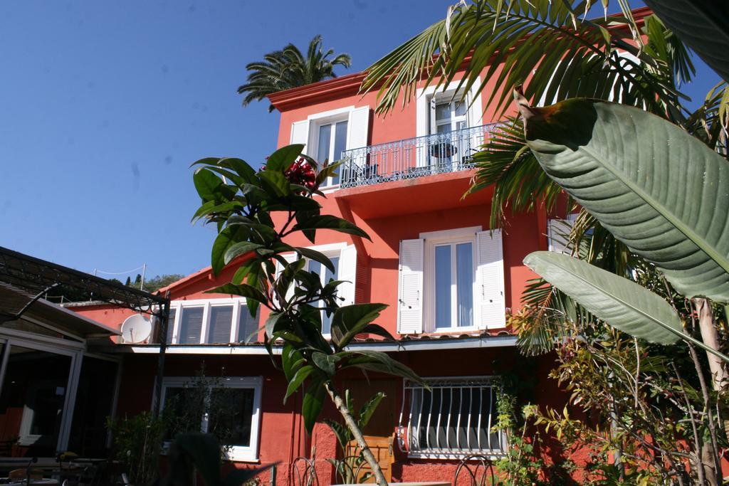 Hotel La Villa Patricia - Charme Et Tradition Villefranche-sur-Mer Exterior foto