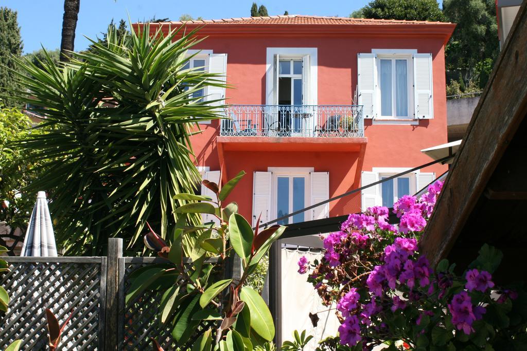 Hotel La Villa Patricia - Charme Et Tradition Villefranche-sur-Mer Exterior foto