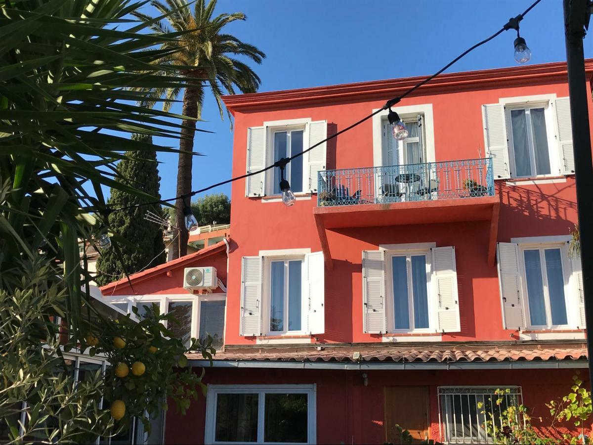 Hotel La Villa Patricia - Charme Et Tradition Villefranche-sur-Mer Exterior foto